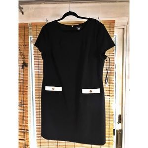 NWT Tommy Hilfiger Faux-Pocket Shift Dress